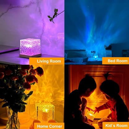 🌌Magical Northern Lights for Your Room ✨Aurora Borealis Night Light Projector