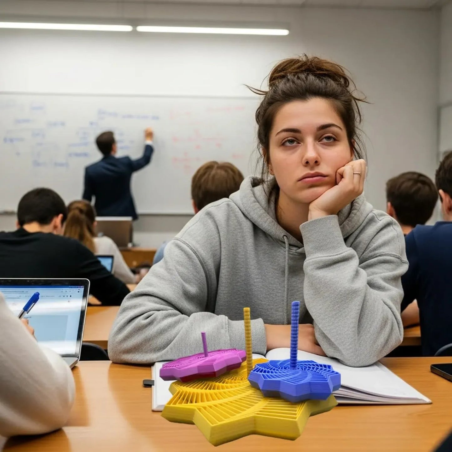 🏆Only $9.99⚡Last Day Promotion!🎁3D Printed Expanded Sensory Fidget Star