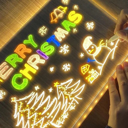 🎁Luminous Led Drawing Board For Children