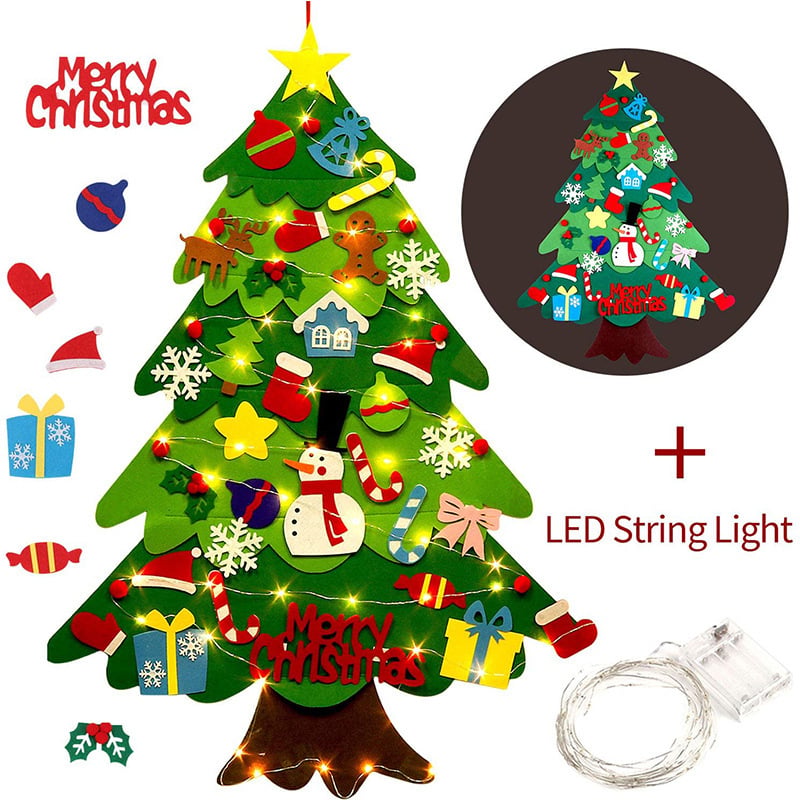 🎄Everized Interactive Felt Christmas Tree for Kids🎄