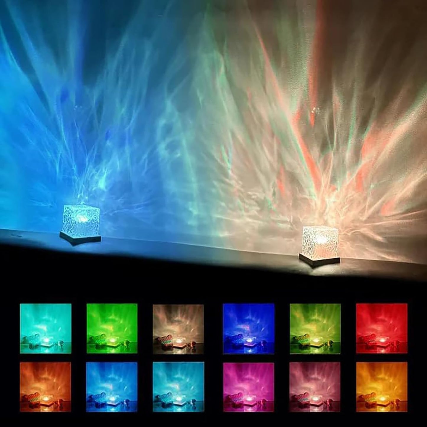 🌌Magical Northern Lights for Your Room ✨Aurora Borealis Night Light Projector