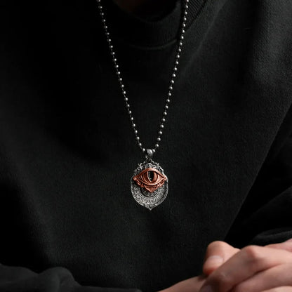 👁️‍🗨️Handmade Tarot Vision Pendant: Connect to Cosmic Wisdom Anytime(Cheat Sheet Included)