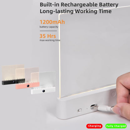 📖 Rechargeable LED Book Light – Full Page, Dimmable, 3 Colors & Timer | Perfect Gift for Readers 🌙