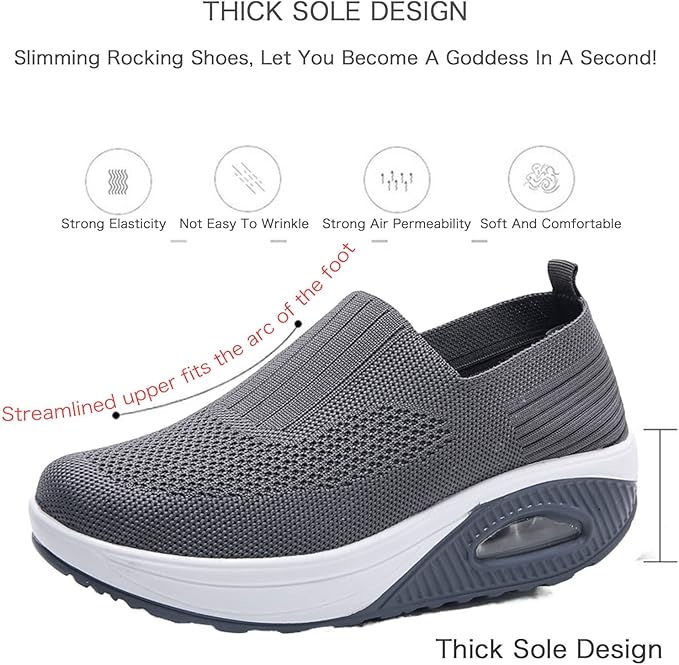 Outdoor Women Air Cushion Orthopedic Sneakers