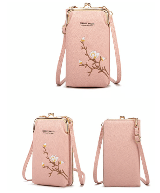 Women Sling Cross-Body Wallet