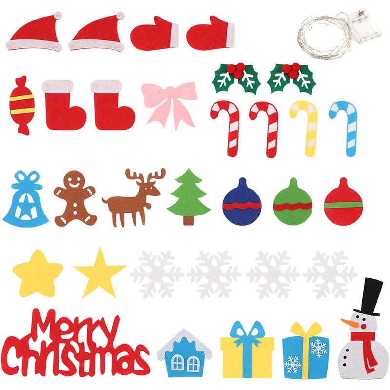 🎄Everized Interactive Felt Christmas Tree for Kids🎄