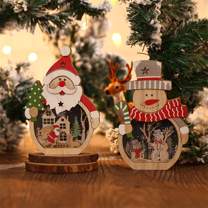 ✨Christmas Snowman & Santa Claus Night Light Decorations Indoor