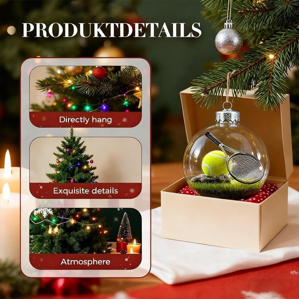 🔥Christmas  Discount 49% Off🎅Sports Holiday Ornament⚾