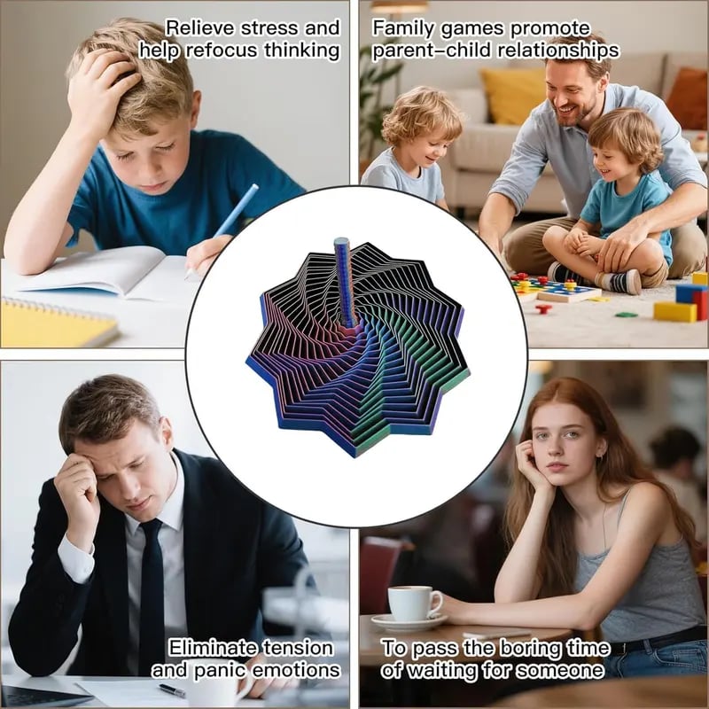 🏆Only $9.99⚡Last Day Promotion!🎁3D Printed Expanded Sensory Fidget Star