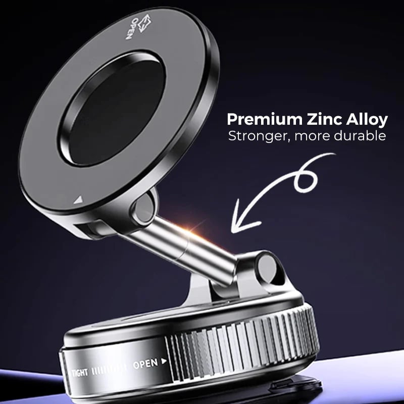 🏆Flash Sale⚡ 50K+ SOLD! Almost Gone-💥Retractable Car Phone Mount - 360° Magnetic Holder